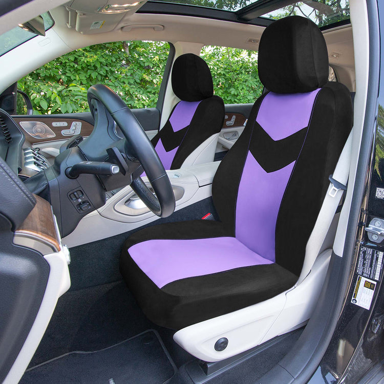 lavender car seat and stroller Chevron Flat Cloth Car Seat Covers Full Set