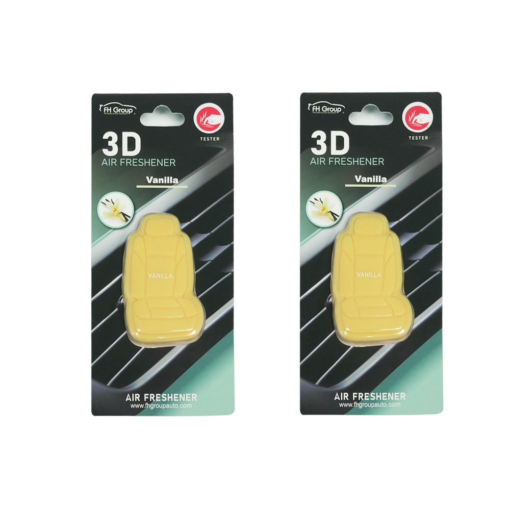 Clip On 3D Air Freshener- 2PK Beige