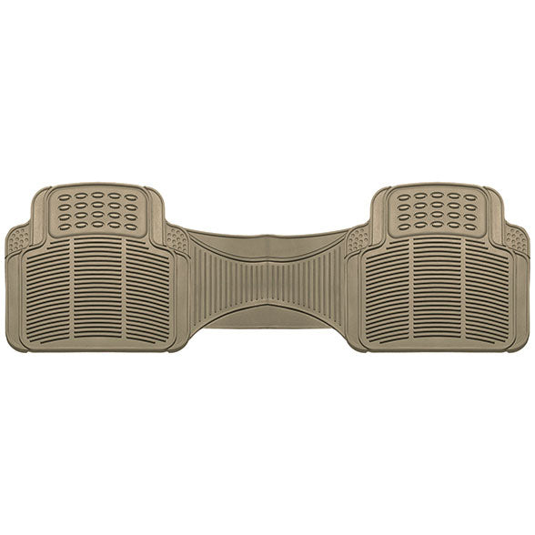 High Quality ClimaProof Trimmable Non-Slip Vinyl Floor Mats - Rear Beige