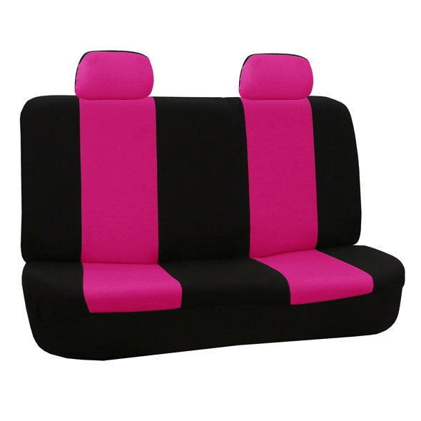 Flat Cloth Seat Covers - Rear Pink