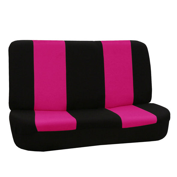 Flat Cloth Seat Covers - Rear Pink