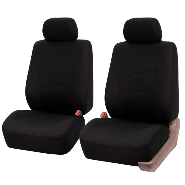 Multifunctional Flat Cloth Car 3 Row 8 Seater - Black Seat Covers
