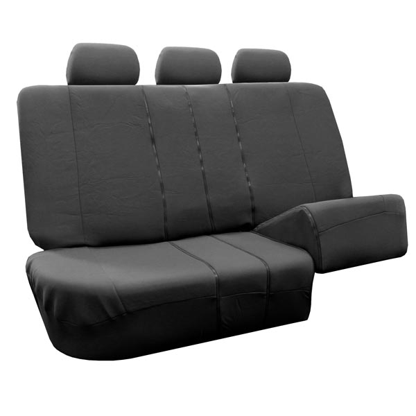 Supreme Cloth Seat Covers - Rear Charcoal