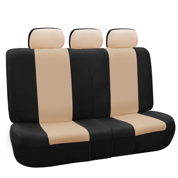 Classic Khaki Seat Covers - Rear Beige
