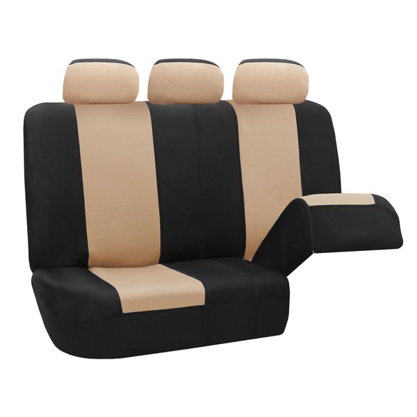 Classic Khaki Seat Covers - Rear Beige