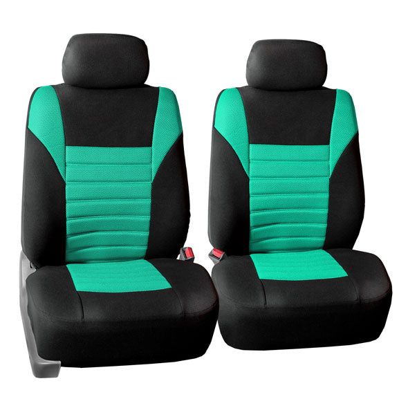 Premium 3D Air Mesh Seat Covers - Front Set Mint