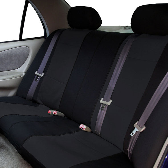 Neoprene Seat Covers - Rear Black