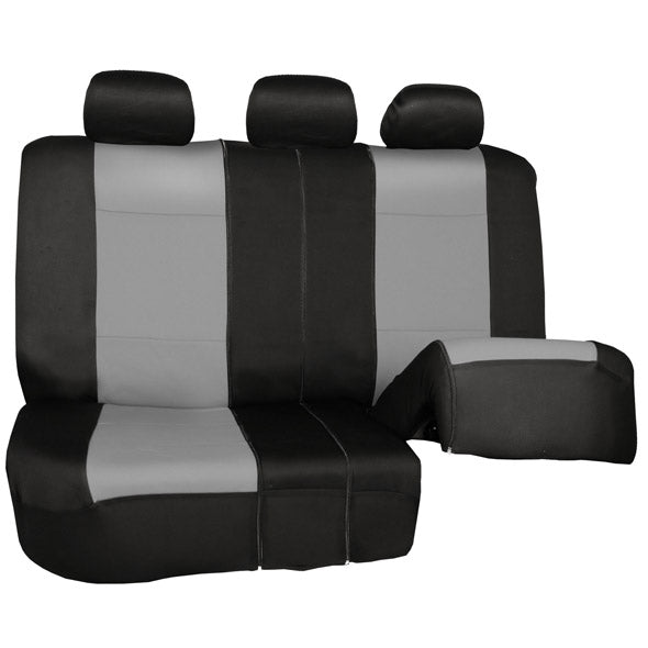 Neoprene Seat Covers - Rear Gray