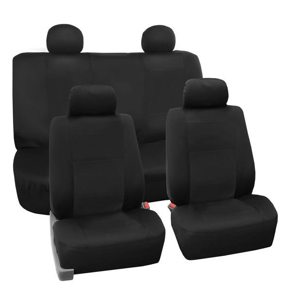 Premium Waterproof Seat Covers - Full Set Black