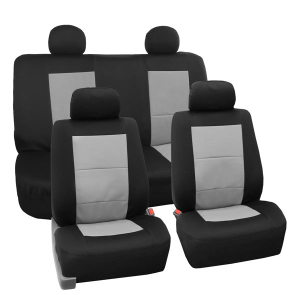 Premium Waterproof Seat Covers - Full Set Gray