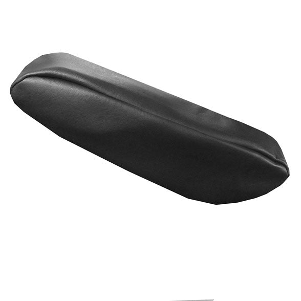 PU Leather Armrest Cover Black