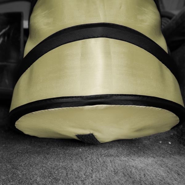 Collapsible Trash Can - Small Beige