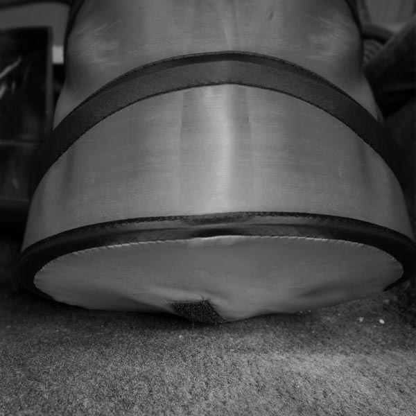 Collapsible Trash Can - Small Gray