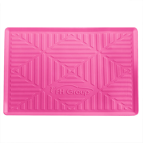 Silicone Anti-Slip Dash Mat Baby Pink