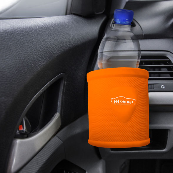 Silicone Cup Holder Orange