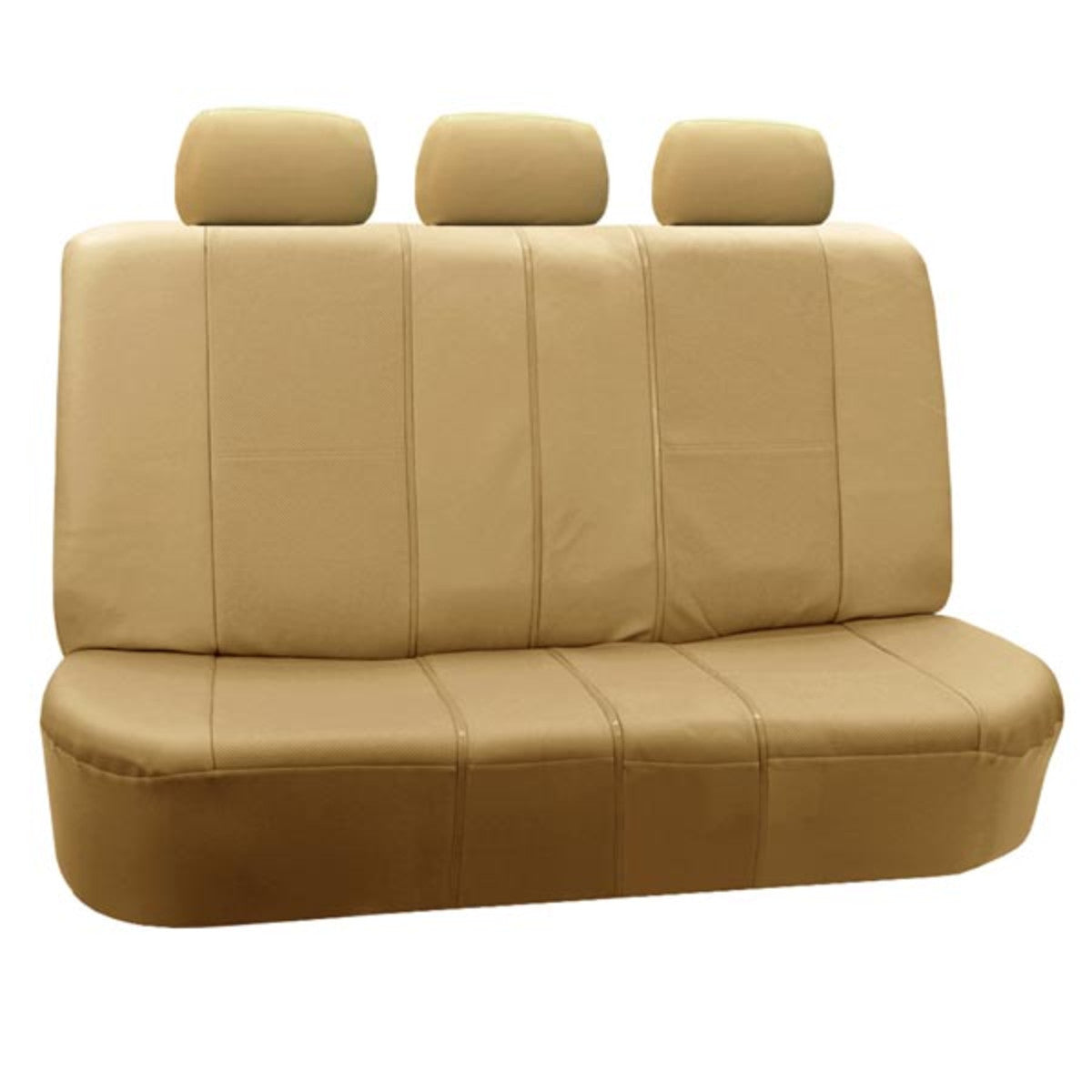 Deluxe Leatherette Seat Covers - Rear Beige