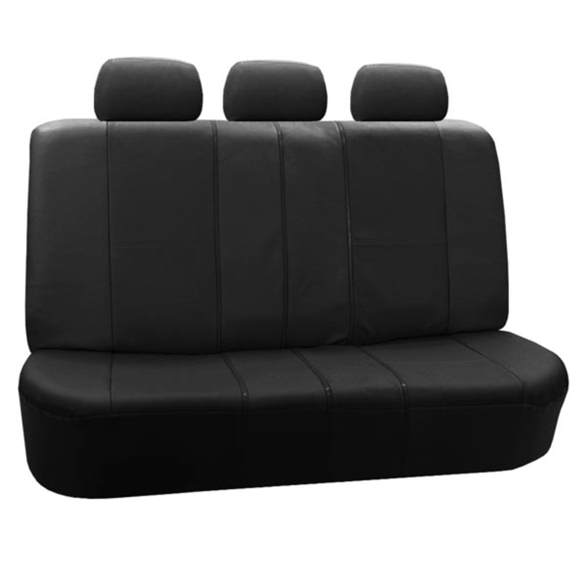 Deluxe Leatherette Seat Covers - Rear Black