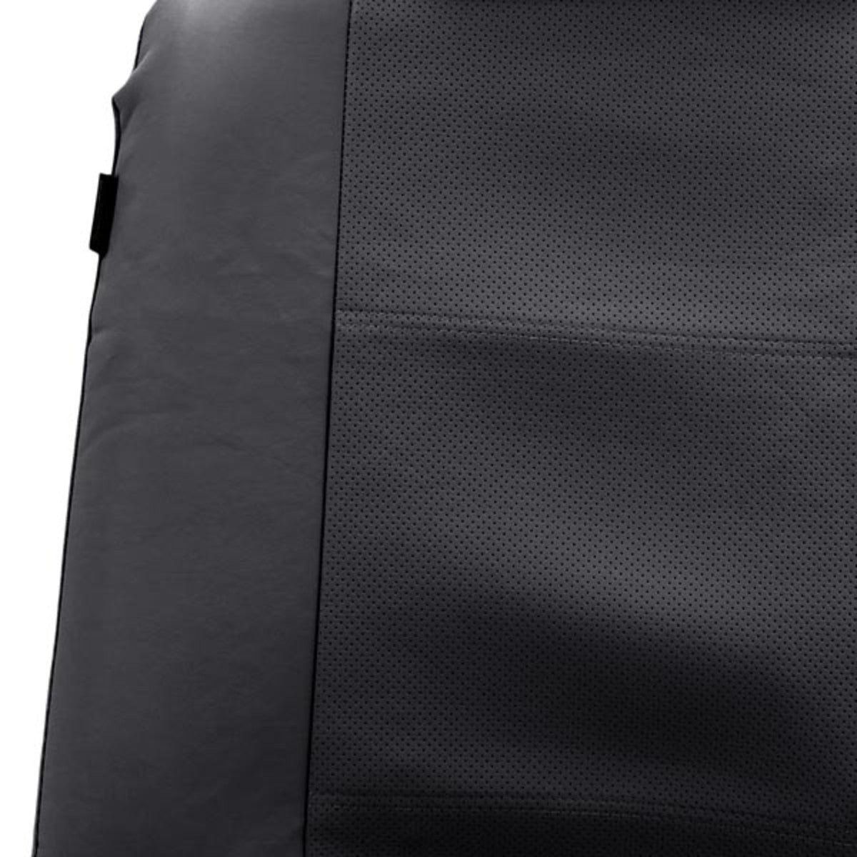 Deluxe Leatherette Seat Covers - Front Set Black