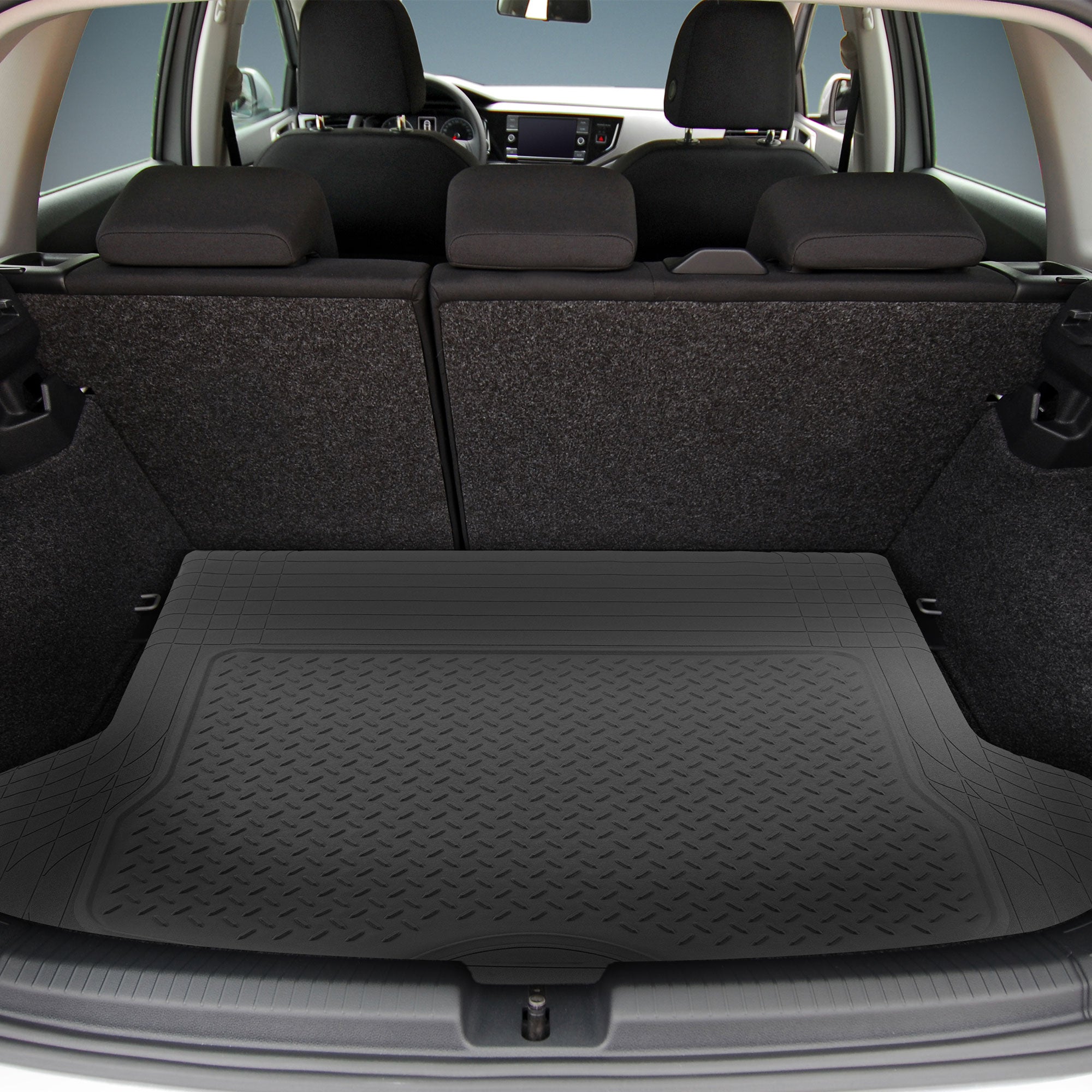 Trimmable Non-Slip Vinyl Cargo Liner Gray