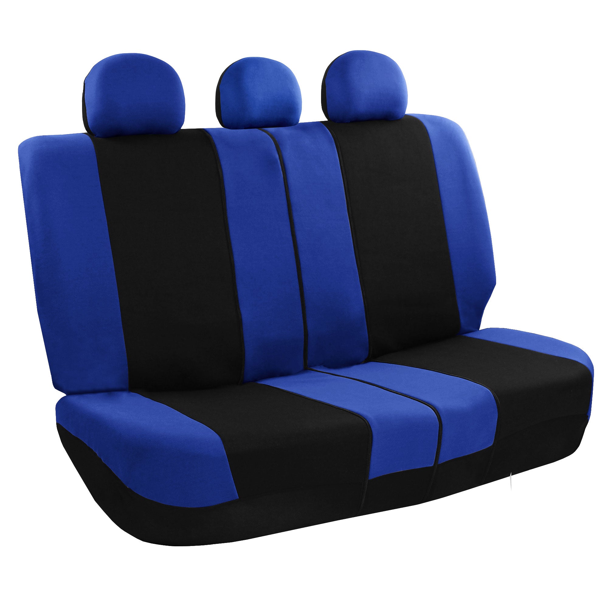 Light & Breezy Flat Cloth Seat Covers - Rear Blue / Black