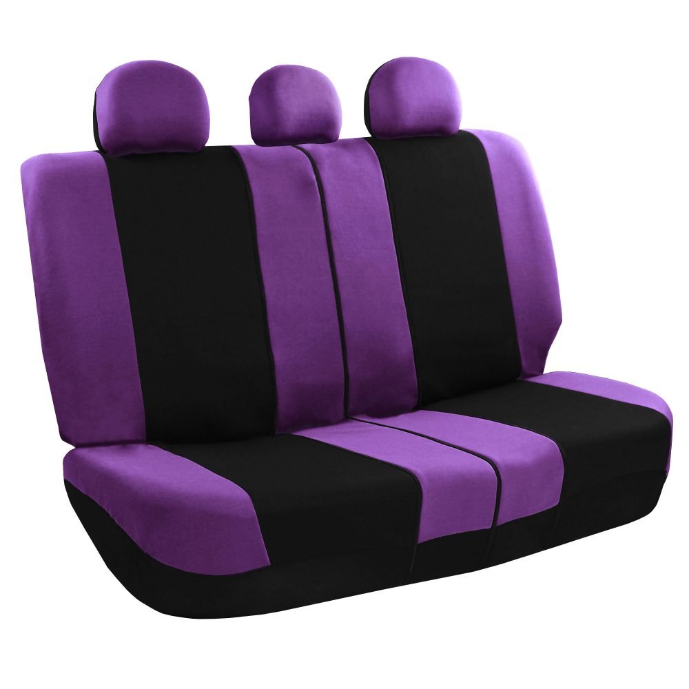 Light & Breezy Flat Cloth Seat Covers - Rear Purple