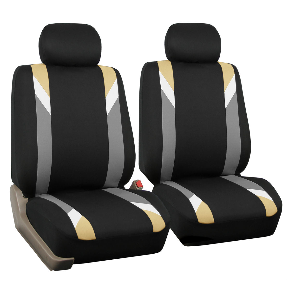 Premium Modernistic Seat Covers - Full Set Beige