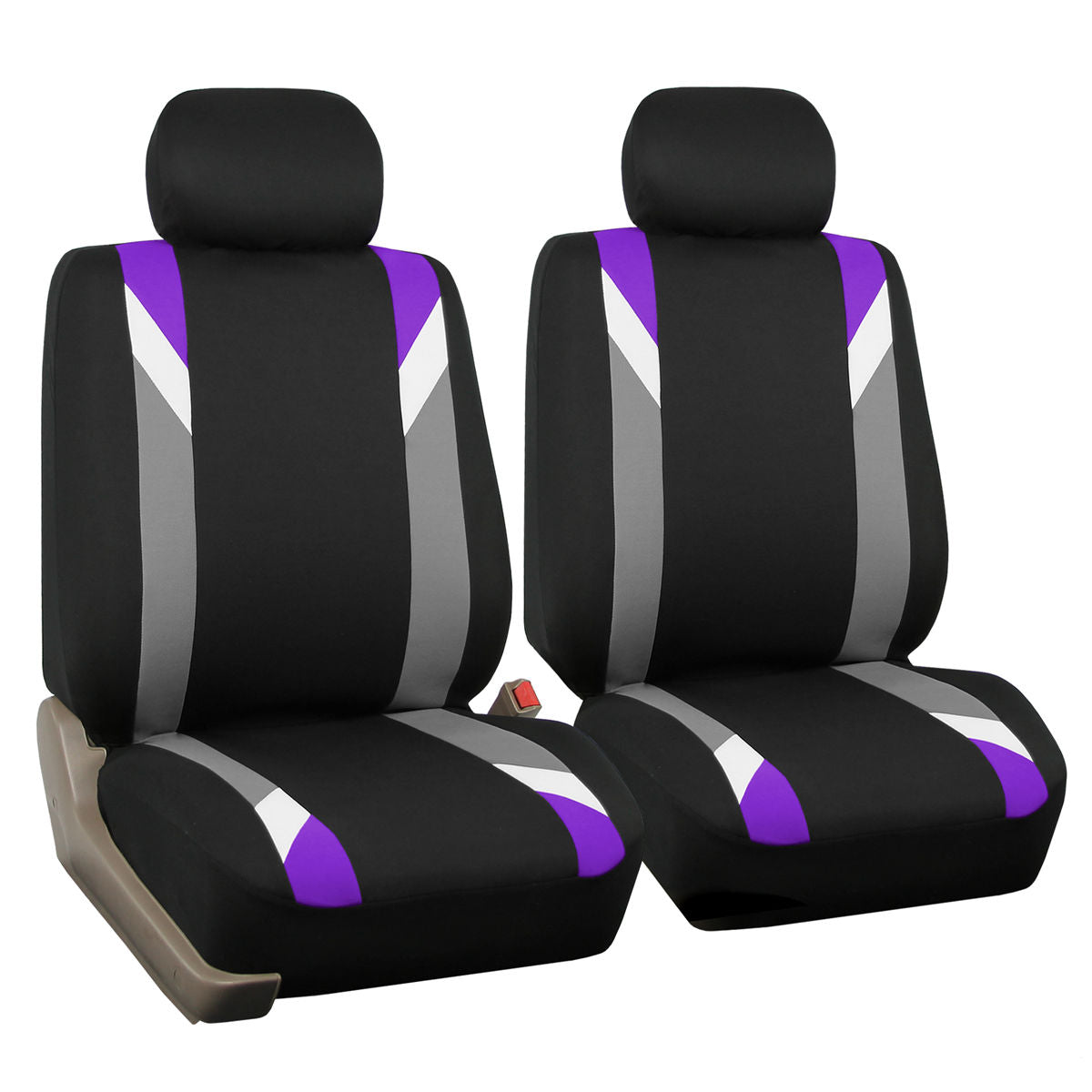 Premium Modernistic Seat Covers - Full Set Purple