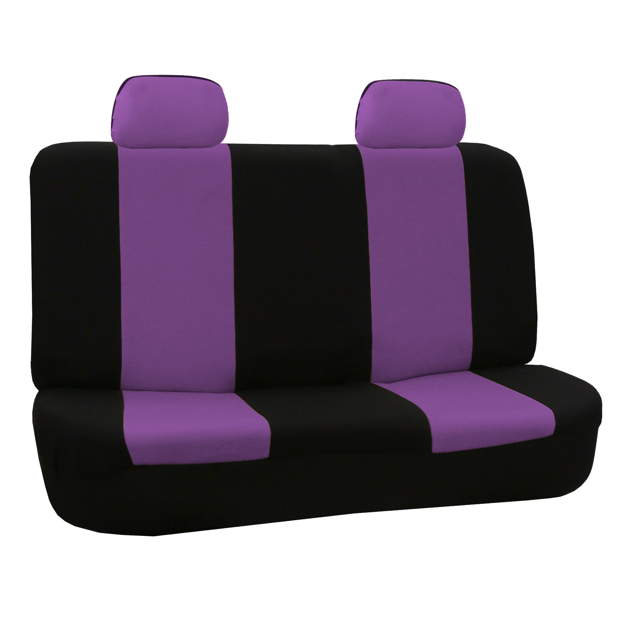 Flat Cloth Seat Covers - Rear Purple