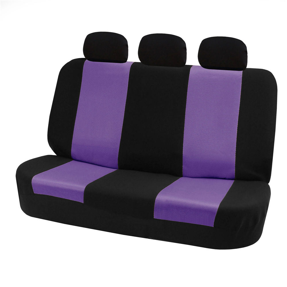 Classic Cloth Seat Covers - Rear Purple