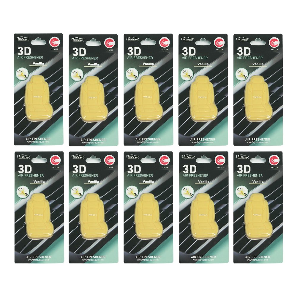 Clip On 3D Air Freshener- 10PK Beige