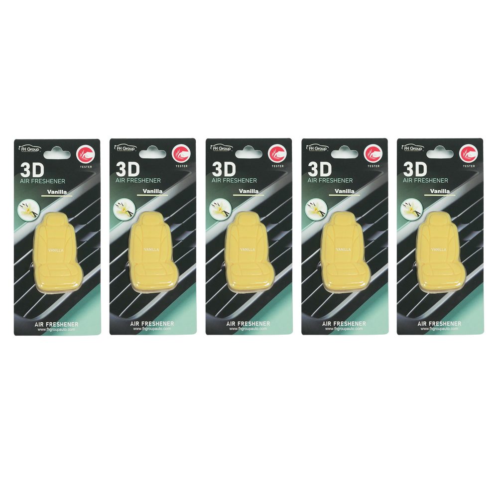 Clip On 3D Air Freshener - 5PK Beige