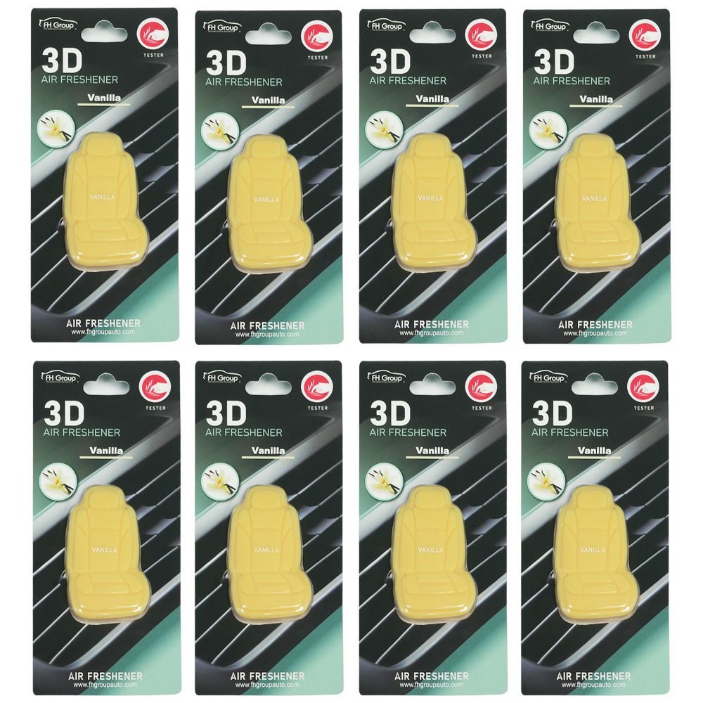 Clip On 3D Air Freshener - 8PK Beige