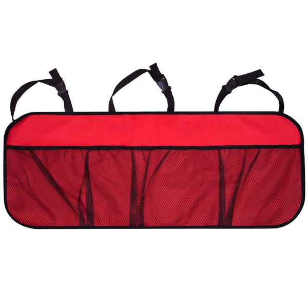 E-Z Travel Multi-Pocket Trunk Organizer Red