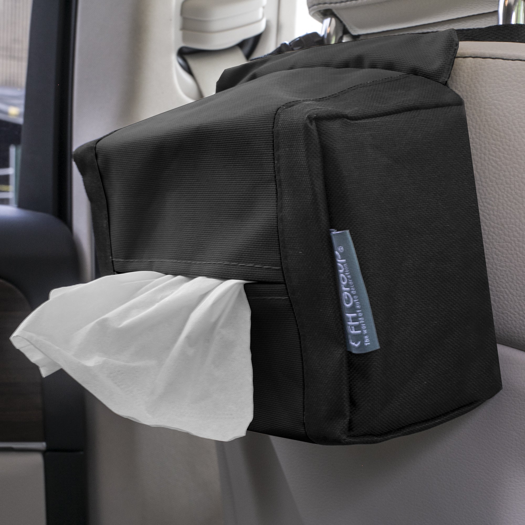 E-Z Travel Tissue Dispenser for Cars Black