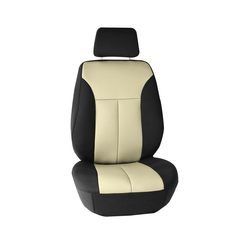 Ultraflex Neoprene Seat Covers - Front Set Beige / Black