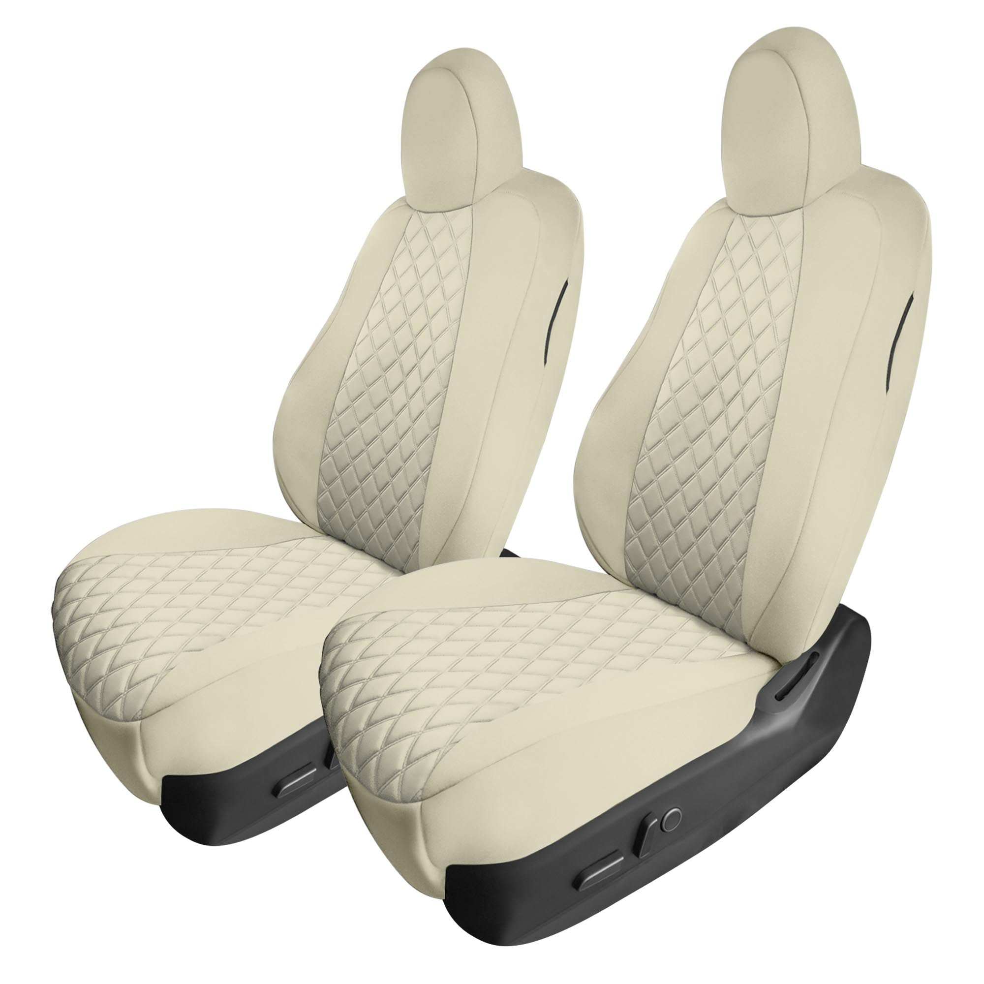 Tesla Model 3 2017 - 2023  - Front Set - Beige Ultraflex Neoprene