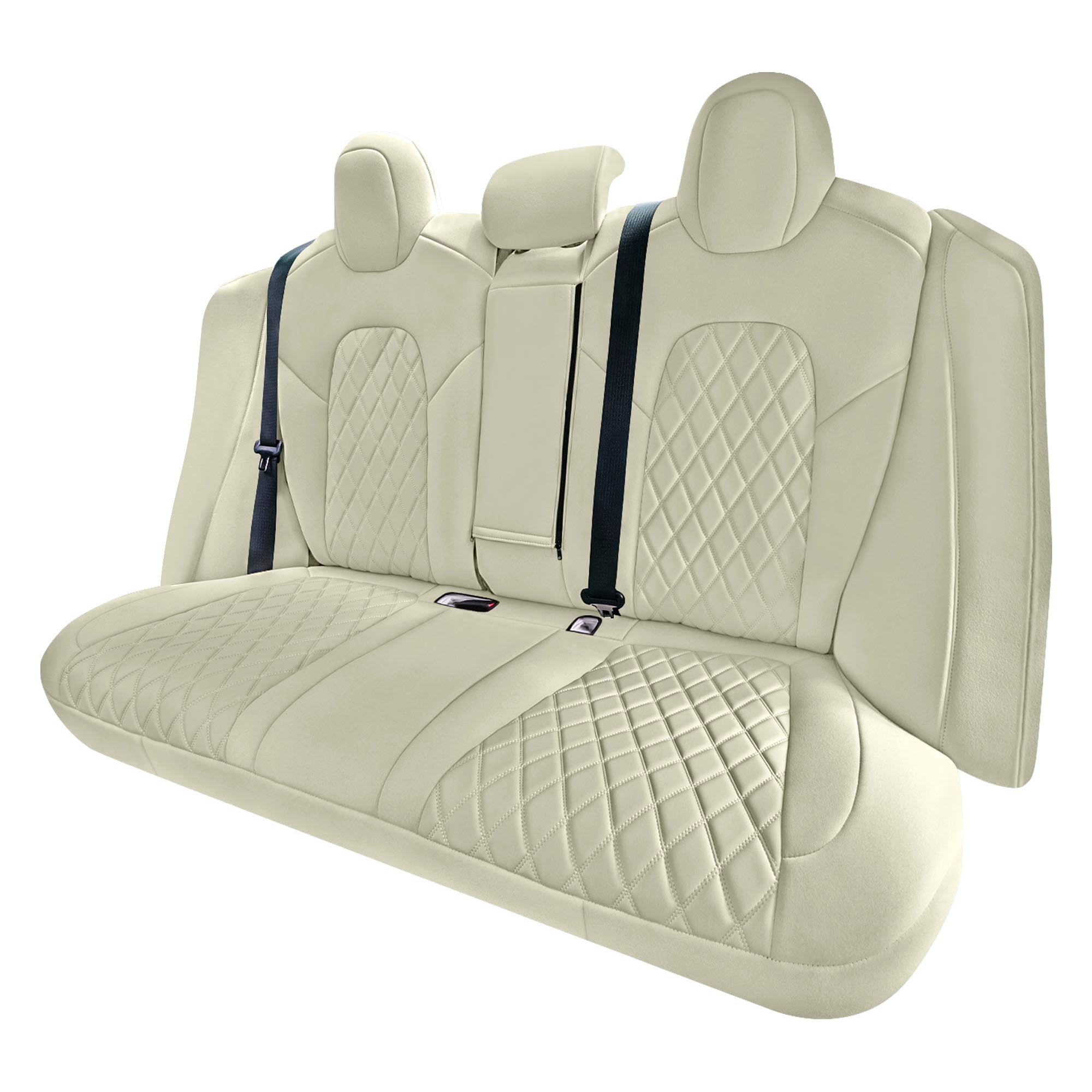 Tesla Model 3 2017 - 2023  - Rear Set - Beige Ultraflex Neoprene
