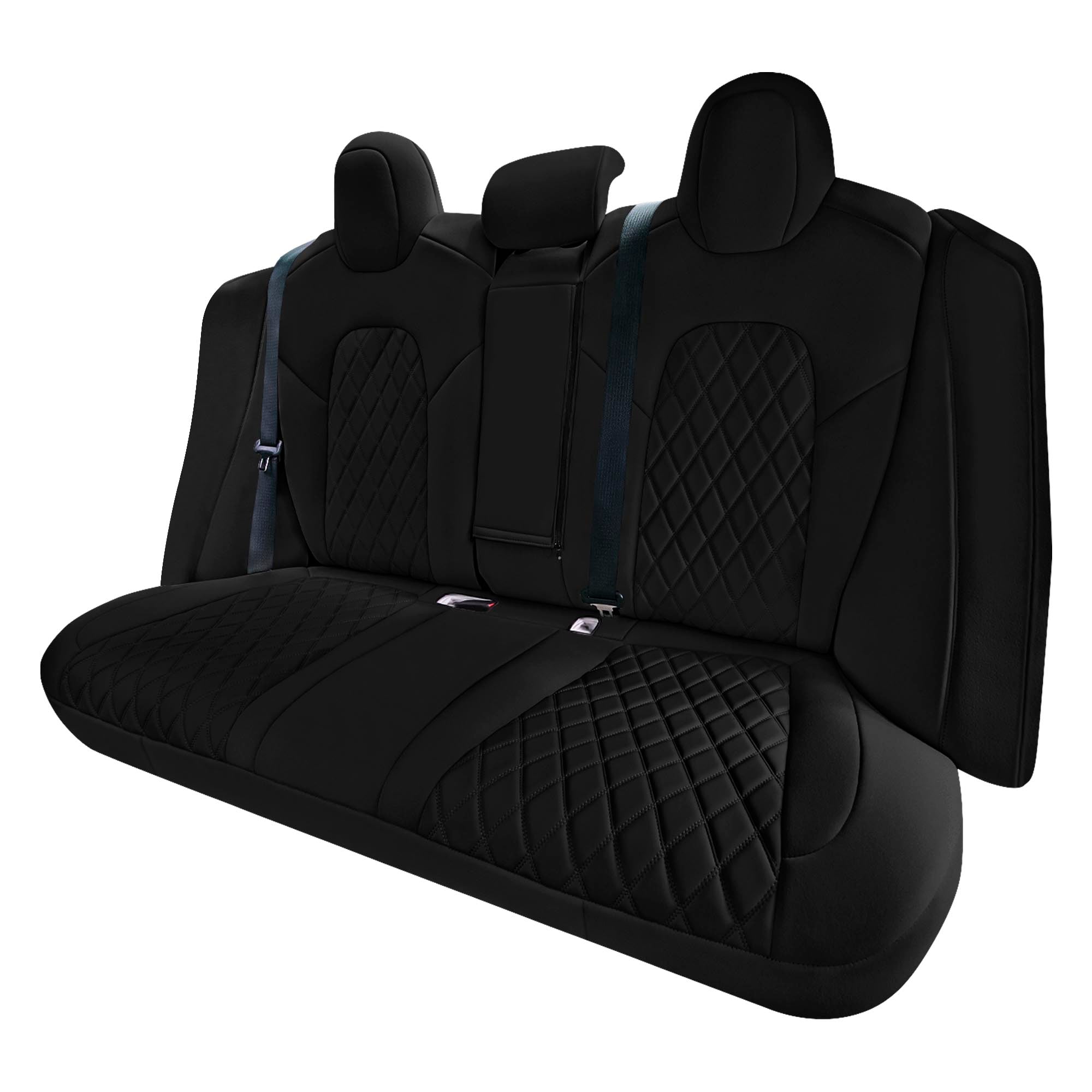 Tesla Model 3 2017 - 2023 - Rear Set - Black Ultraflex Neoprene