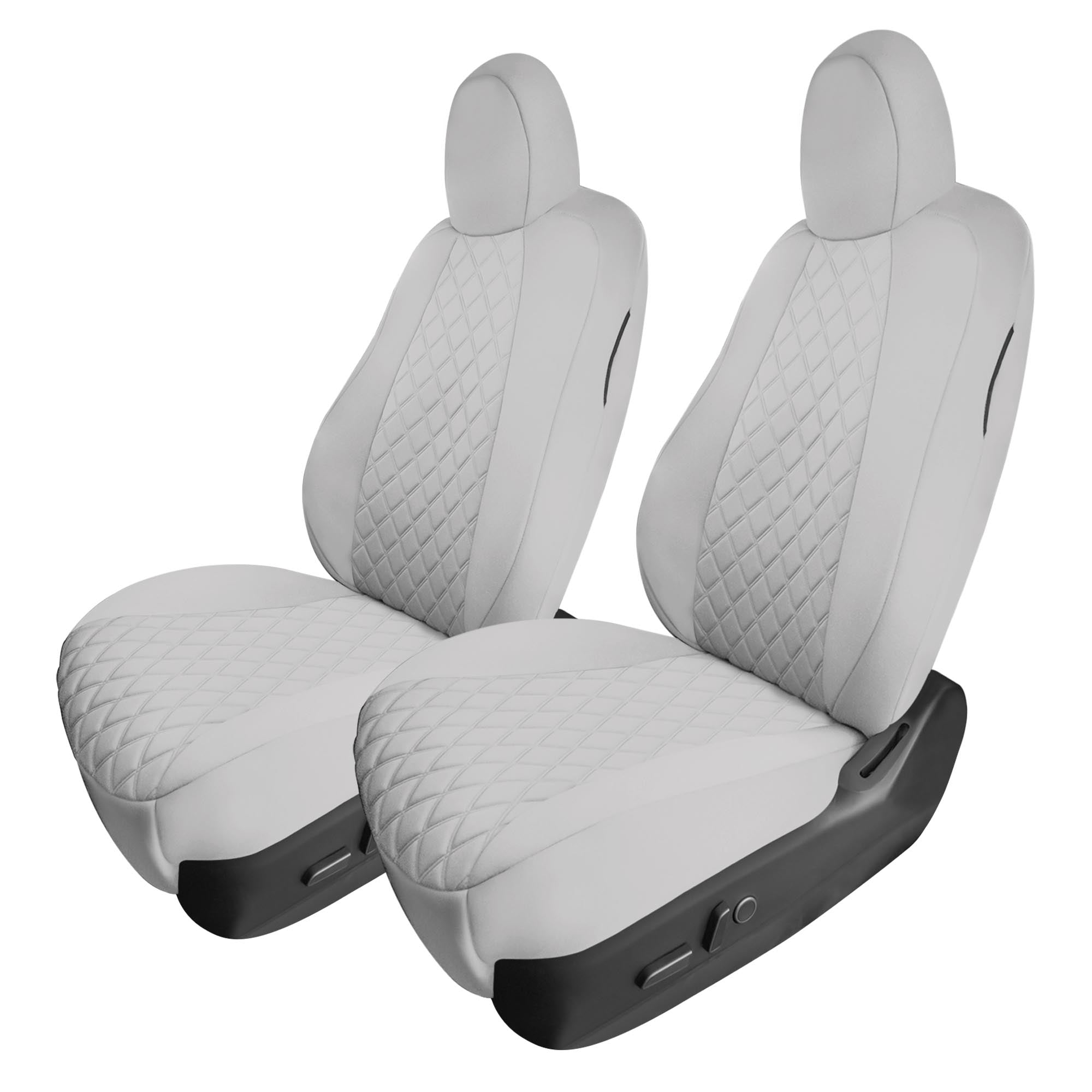 Tesla Model 3 2017 - 2023  - Front Set - Gray Ultraflex Neoprene