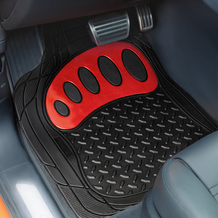 Durable car floor mats on sale—protect your vehicle's interior with all-weather mats, available in custom and universal fit options.