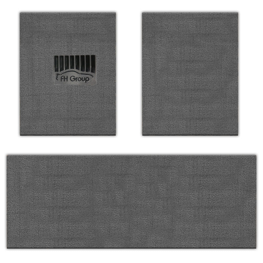 DIY Ultra Waterproof Trimmable Non-Slip Vinyl Floor Mats Gray