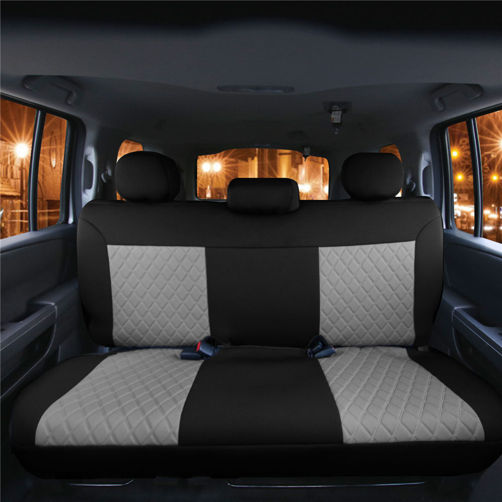 Neosupreme Deluxe Car Seat Cushions for SUV - Rear Gray
