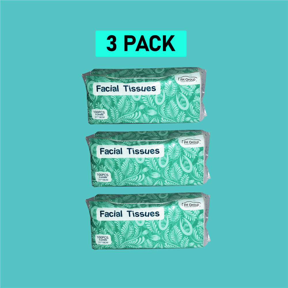 Soft Facial Tissue Refills, Multiple Packs 3 Pack