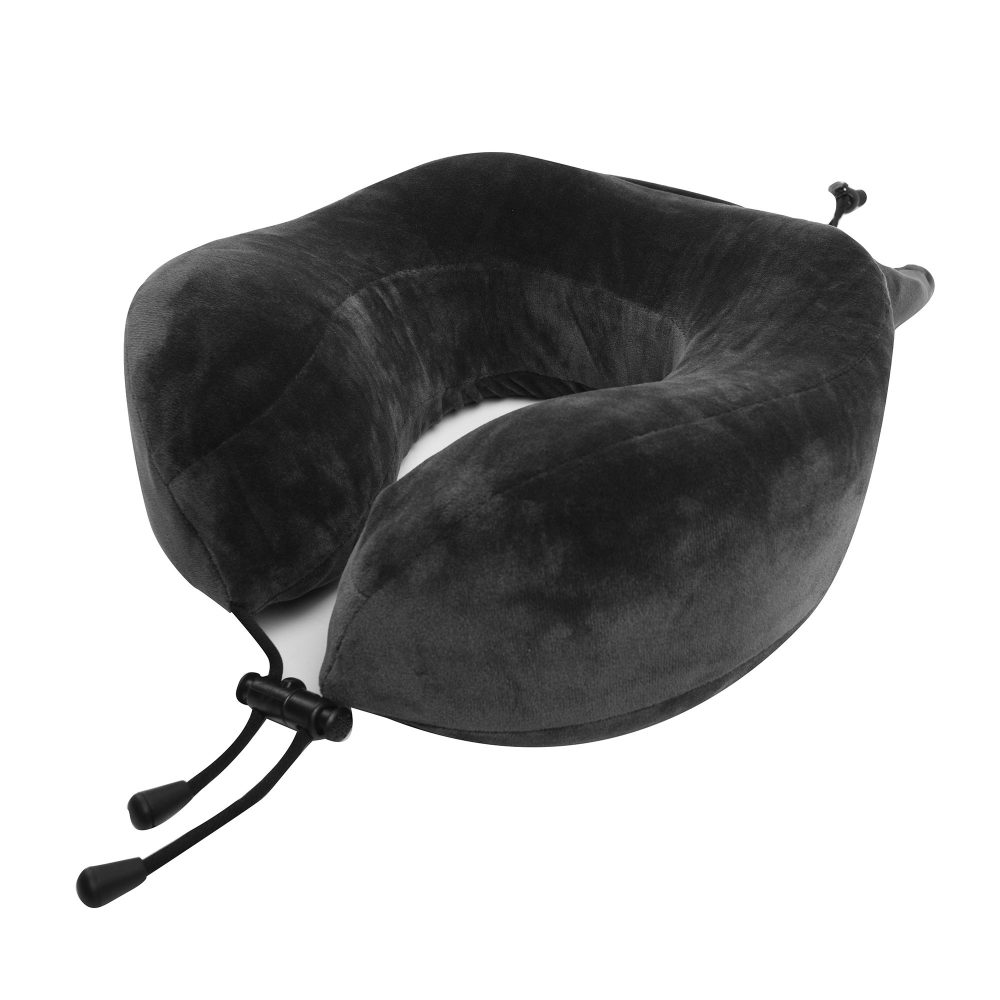 Ultimate Comfort Memory Foam Travel Neck Pillow Black