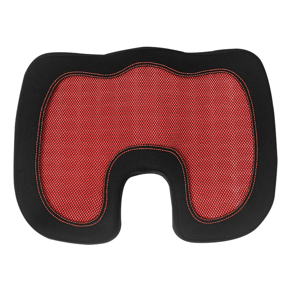 Ergonomic Cooling Gel Car Seat Cushion Red