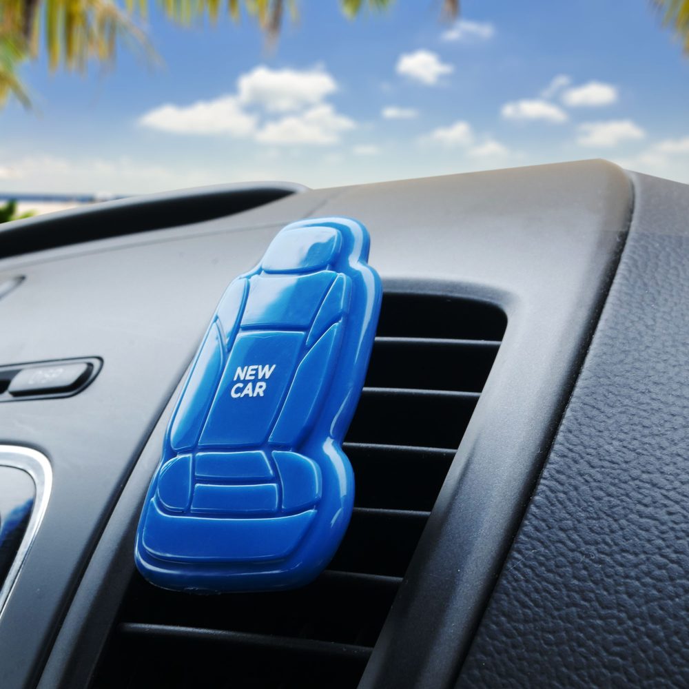 Clip On 3D Air Freshener - 5PK Dark Blue