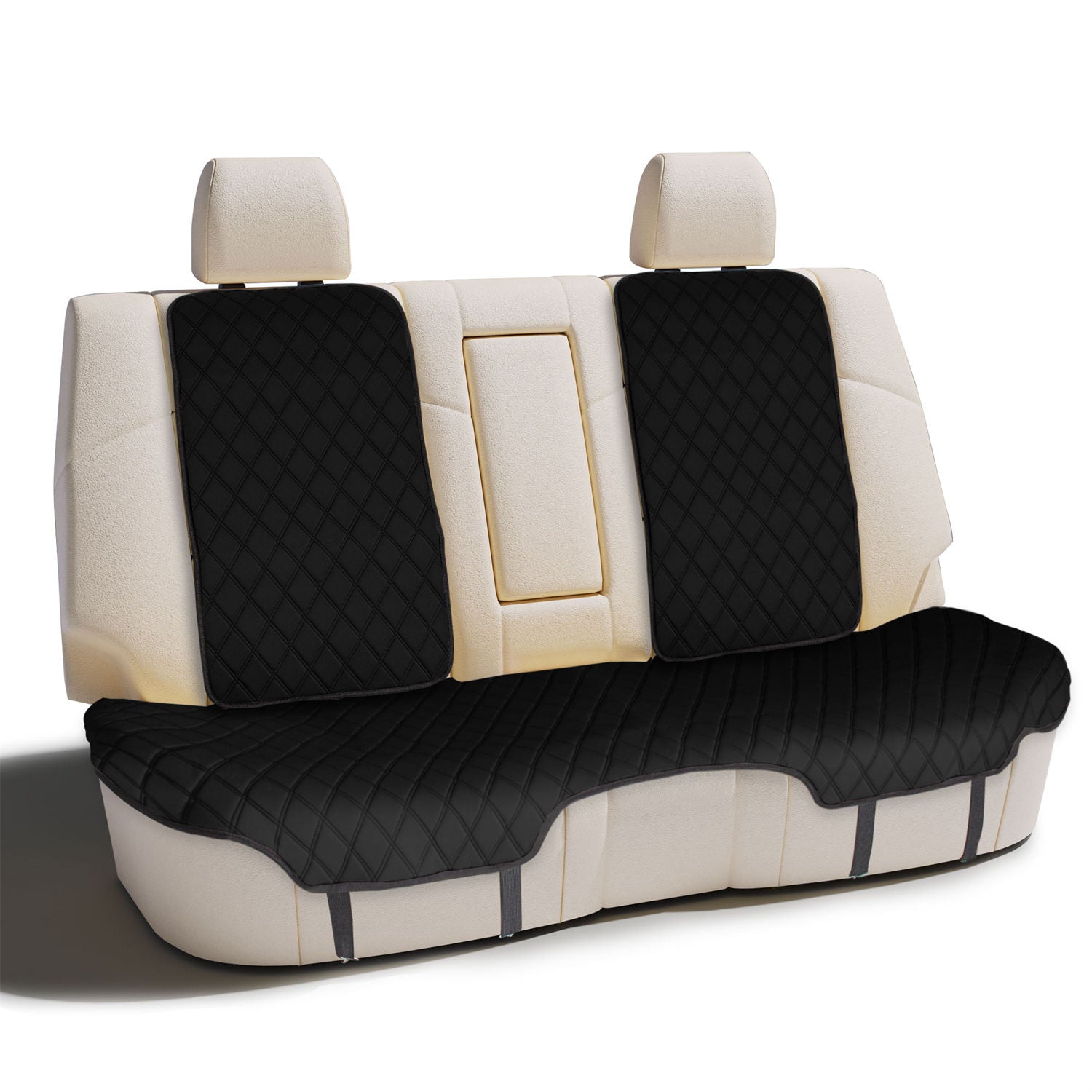 Neosupreme Seat Protectors - Rear Set Black