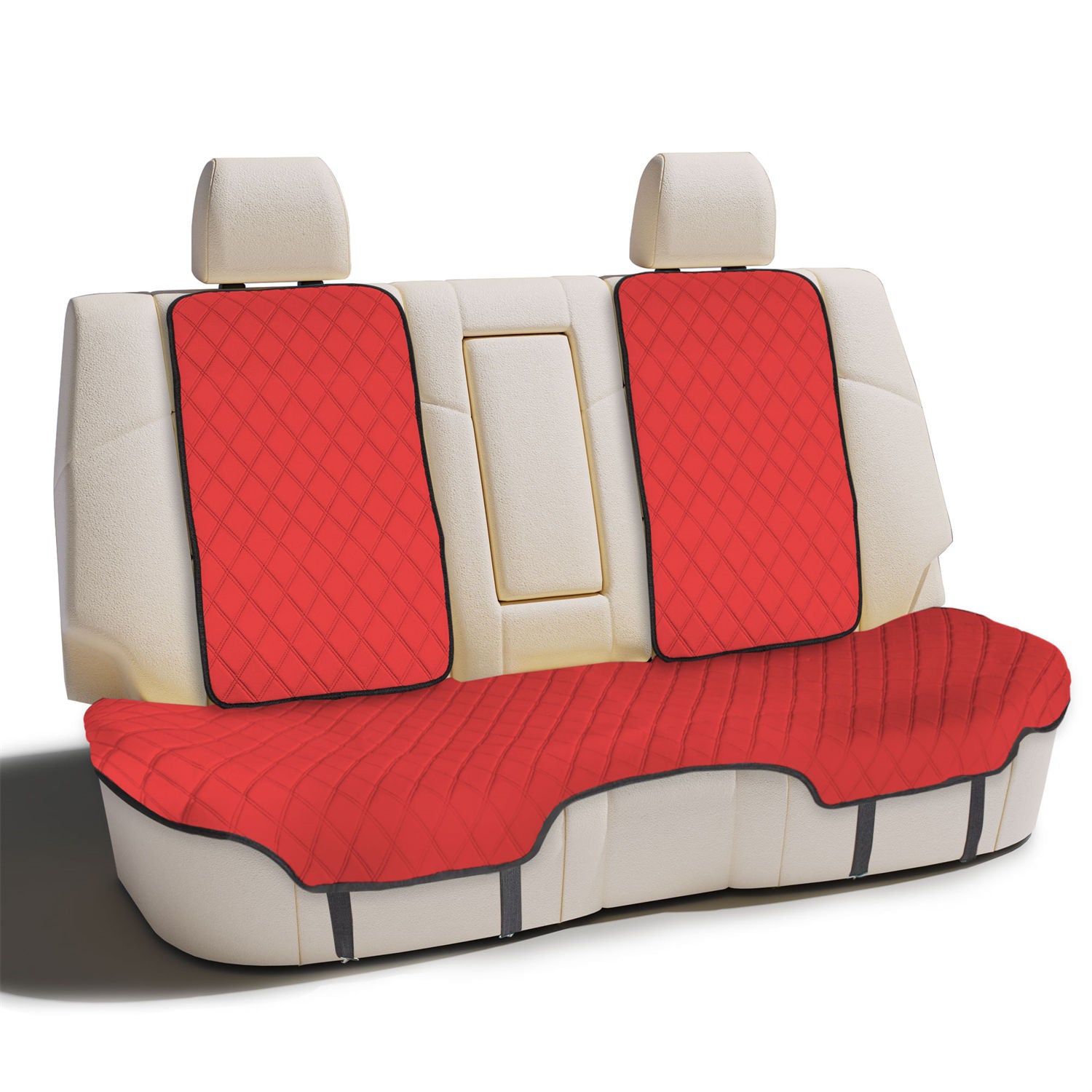 Neosupreme Seat Protectors - Rear Set Red