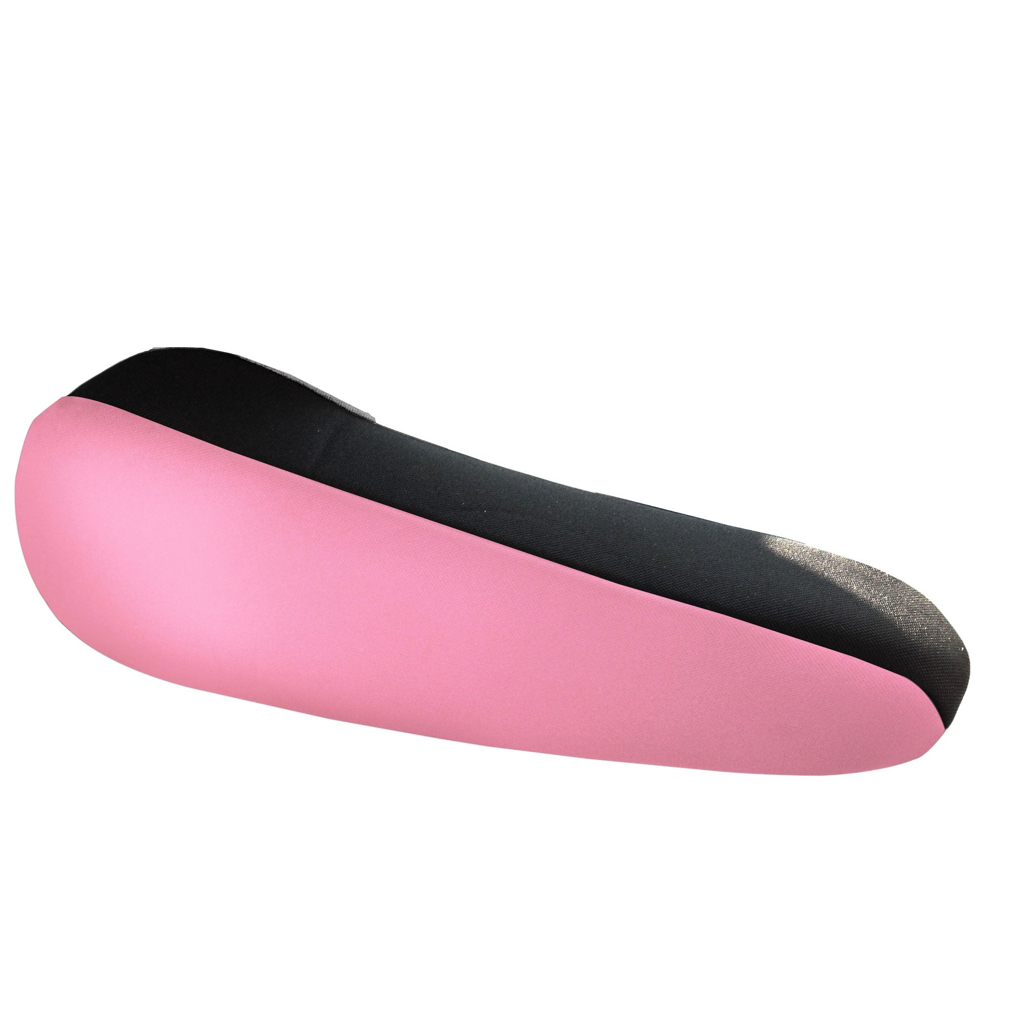 Flat Cloth Fabric Armrest Covers - One Pair Pink
