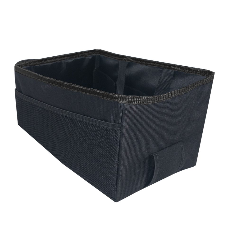 E-Z Travel Multi-Use Tote Car Organizer with Cup Holders Black